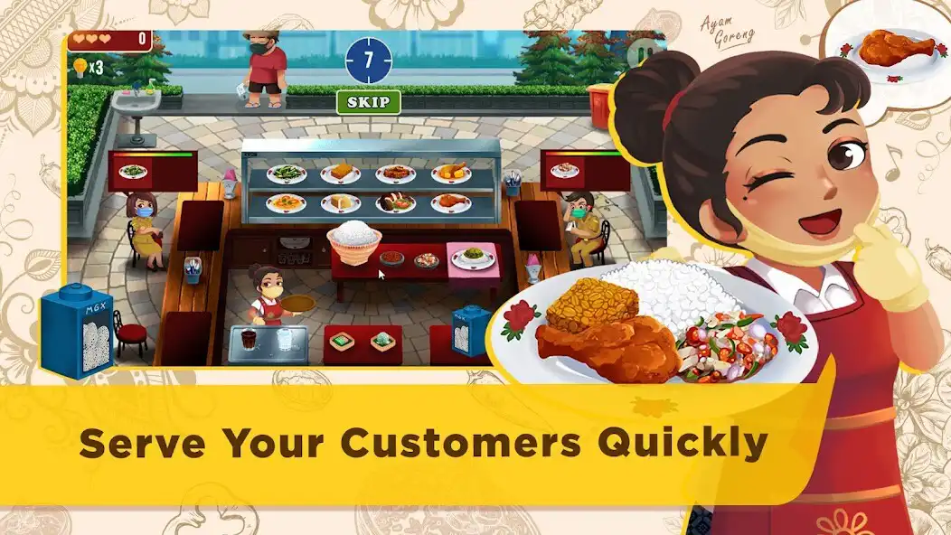 Play Warung ASN: Ajib, Sedap, Nagih as an online game Warung ASN: Ajib, Sedap, Nagih with UptoPlay