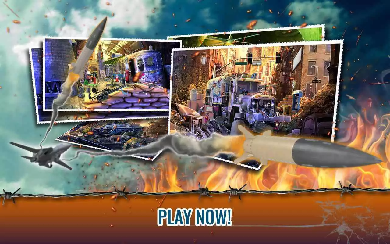 Play Warzone Quest - Find The Hidden Object Game