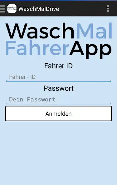 Play WaschMal Fahrer App as an online game WaschMal Fahrer App with UptoPlay