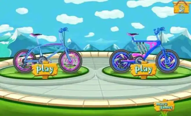 Play Wash Bike Angela Girl