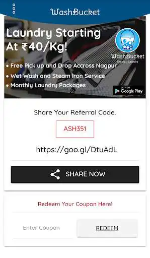 Play APK WashBucket -The Laundry App  and enjoy WashBucket -The Laundry App with UptoPlay co.washbucket.cust