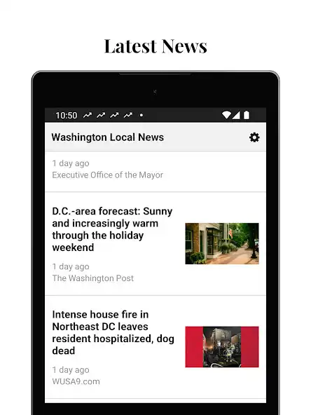Play Washington Local News - iNews  and enjoy Washington Local News - iNews with UptoPlay