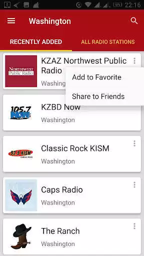 Play Washington Radio Stations  and enjoy Washington Radio Stations with UptoPlay