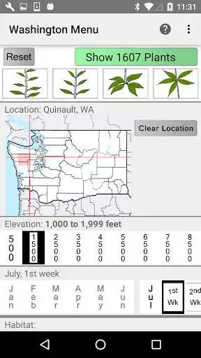 Play Washington Wildflower Search as an online game Washington Wildflower Search with UptoPlay