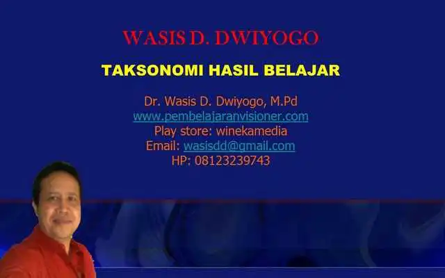 Play Wasis Taksonomi Hasil Belajar