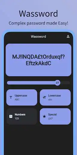 Play Wassword - Password Generator  and enjoy Wassword - Password Generator with UptoPlay