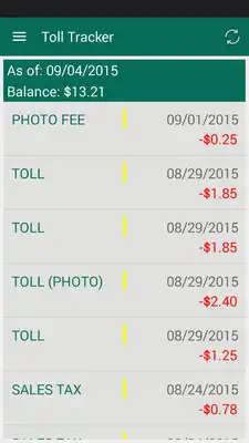 Play WA State Toll Tracker