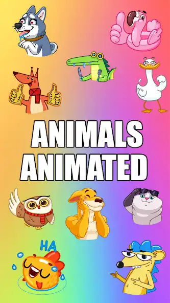 Play WASticker Animal memes  and enjoy WASticker Animal memes with UptoPlay