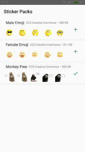 Play WAStickerApp - Funny Sticker Monkey for Whatsapp