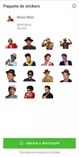 Play WAStickerApps - Bruno Mars Stickers  and enjoy WAStickerApps - Bruno Mars Stickers with UptoPlay