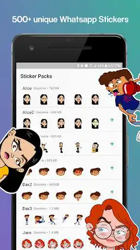 Play WAStickerApps Characters Stickers - WAStickerApps