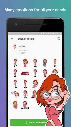 Play WAStickerApps Characters Stickers - WAStickerApps