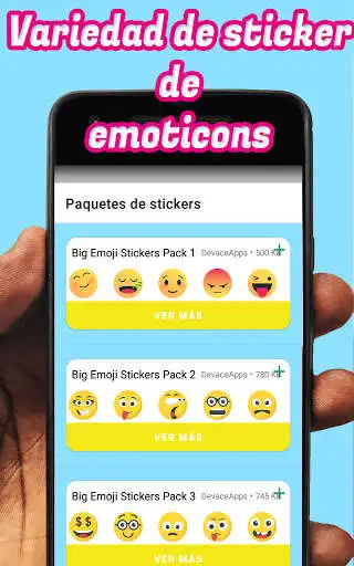 Play WAStickerApps Emoji Stickers