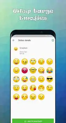 Play WAStickerApps Emoji Stickers