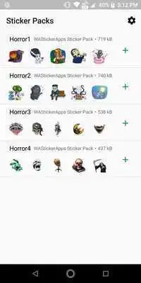 Play WAStickerApps Horror Sticker Pack