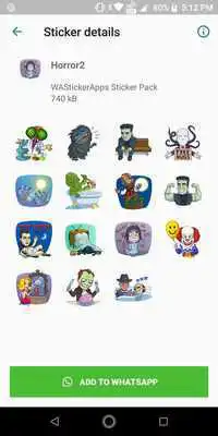 Play WAStickerApps Horror Sticker Pack