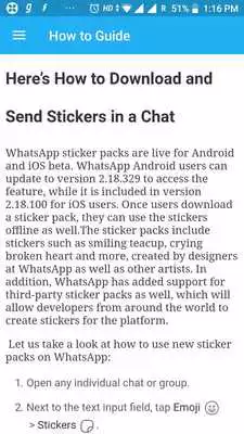Play WA Sticker Apps: How to guide