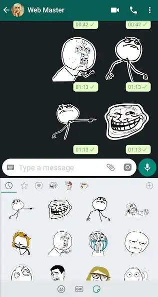 Play WAStickerApps - Huge Collection  Sticker Creation as an online game WAStickerApps - Huge Collection  Sticker Creation with UptoPlay
