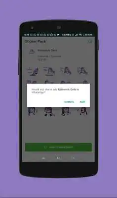 Play WAStickerApps Kolosmik Girls (Whatsapp sticker)