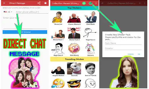 Play WAStickerApps KPOP Animated as an online game WAStickerApps KPOP Animated with UptoPlay