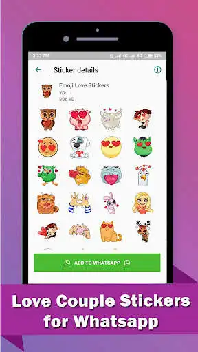 Play WAStickerApps - Romantic Love Sticker for Whatsapp as an online game WAStickerApps - Romantic Love Sticker for Whatsapp with UptoPlay