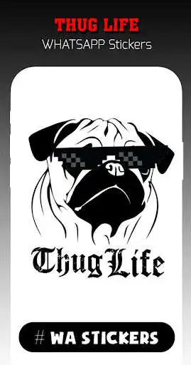 Play WAStickerApps - Thug Life Stickers  and enjoy WAStickerApps - Thug Life Stickers with UptoPlay
