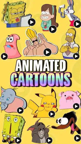 Play WASticker Cartoon Memes  and enjoy WASticker Cartoon Memes with UptoPlay