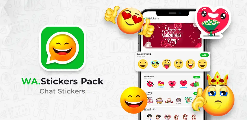 Play WA Sticker  Emoji  and enjoy WA Sticker  Emoji with UptoPlay
