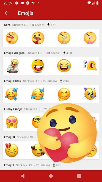 Play WASticker Emojis Sticker Maker as an online game WASticker Emojis Sticker Maker with UptoPlay