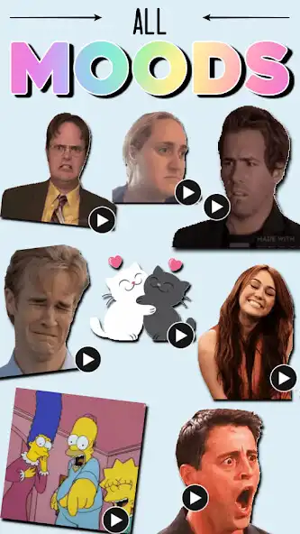 Play WASticker Emotions Memes as an online game WASticker Emotions Memes with UptoPlay
