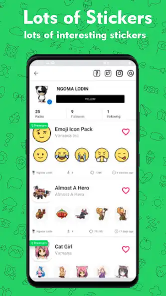 Play WASticker For WhatsApp as an online game WASticker For WhatsApp with UptoPlay