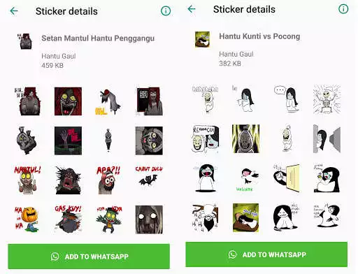 Play WA Sticker Hantu Gaul for Whatsapp as an online game WA Sticker Hantu Gaul for Whatsapp with UptoPlay
