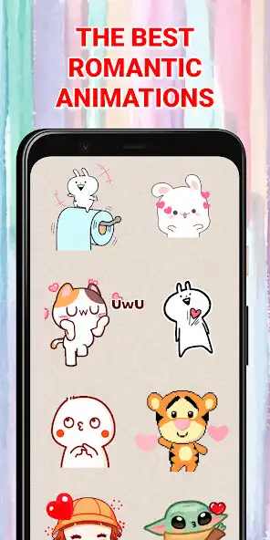 Play WASticker love animated sticke as an online game WASticker love animated sticke with UptoPlay