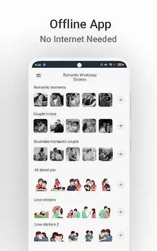 Play WASticker.ly Romantic Stickers as an online game WASticker.ly Romantic Stickers with UptoPlay