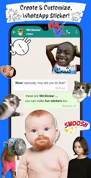 Play WASticker Maker Animated  GIF  and enjoy WASticker Maker Animated  GIF with UptoPlay