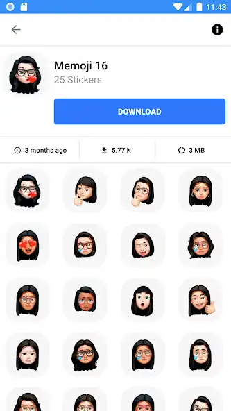 Play WASticker: Memoji Stickers  and enjoy WASticker: Memoji Stickers with UptoPlay