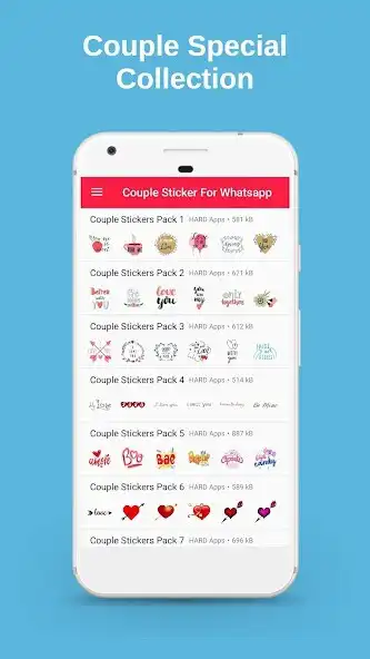 Play WASticker Romantic Couple as an online game WASticker Romantic Couple with UptoPlay