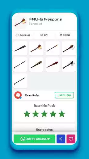 Play WAStickers for FAU-G as an online game WAStickers for FAU-G with UptoPlay