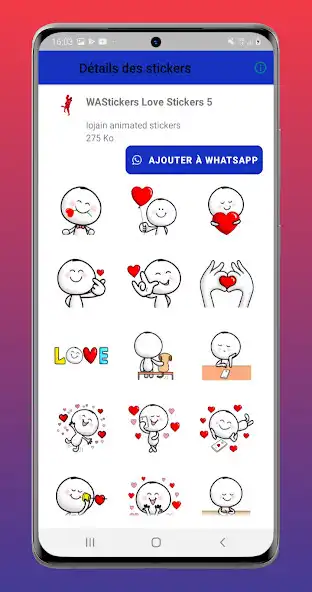 Play WAStickers Love Stickers  and enjoy WAStickers Love Stickers with UptoPlay