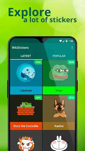 Play WAStickers - Stickers for Chatting - WAStickerApps  and enjoy WAStickers - Stickers for Chatting - WAStickerApps with UptoPlay