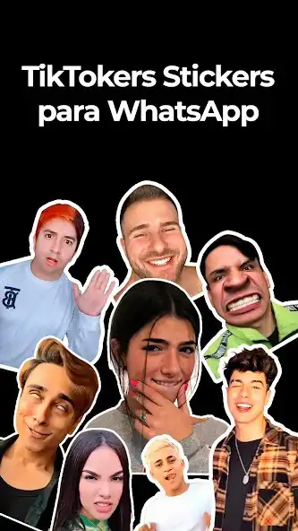 Play WASticker TikTokers Stickers  and enjoy WASticker TikTokers Stickers with UptoPlay