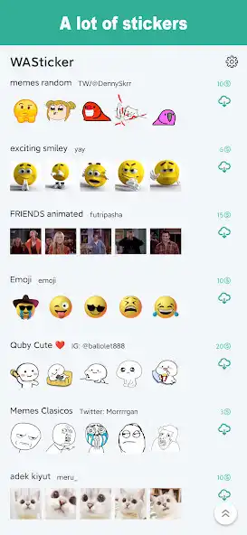 Play WASticker - WA Sticker Maker  and enjoy WASticker - WA Sticker Maker with UptoPlay
