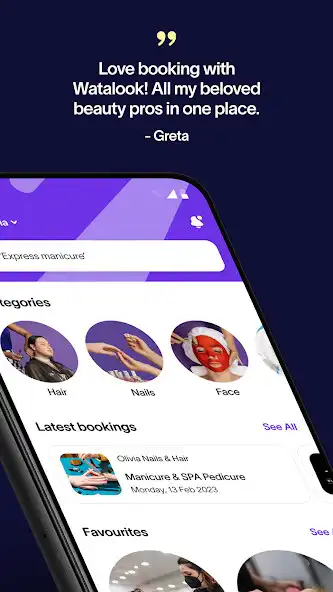 Play Watalook: Book Beauty Services as an online game Watalook: Book Beauty Services with UptoPlay