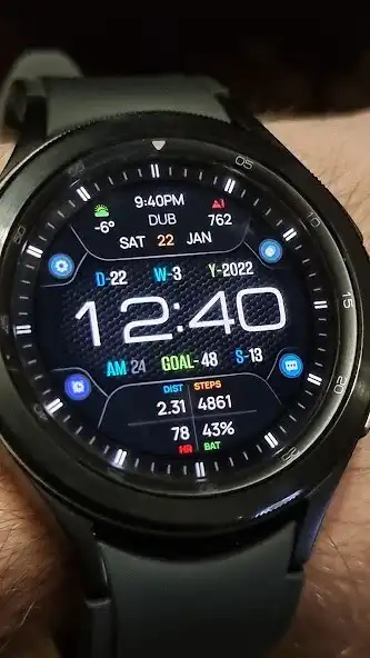 Play Watch4 IV Mod S Watch face  and enjoy Watch4 IV Mod S Watch face with UptoPlay