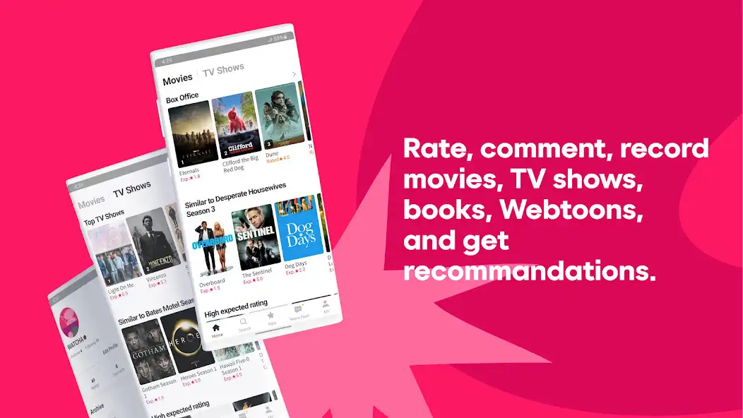 Play WATCHA PEDIA -Movie  TV guide as an online game WATCHA PEDIA -Movie  TV guide with UptoPlay