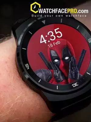 Play Watchface Deadpool Digital