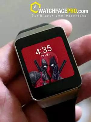 Play Watchface Deadpool Digital