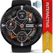Free play online Watch Face - Hybrid Interactive APK