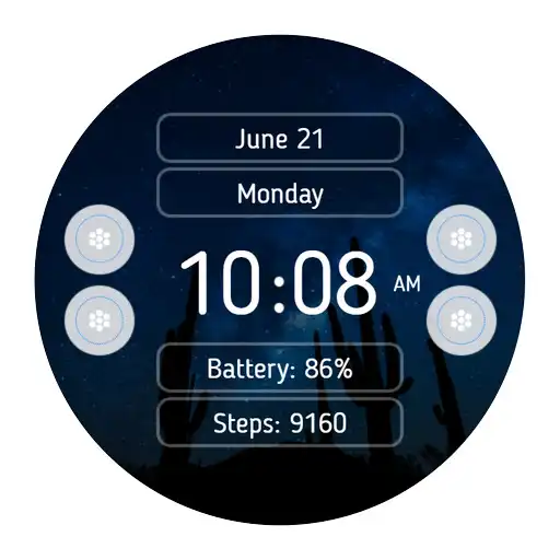 Play Watchface Magic Night Watch APK