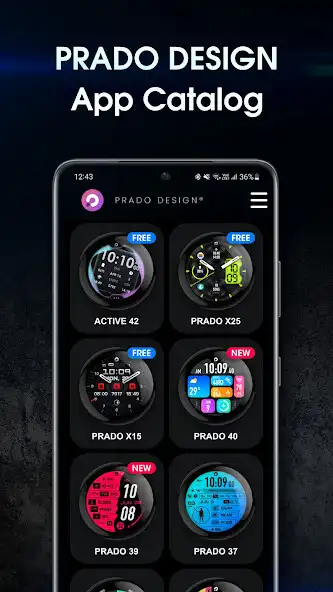 Play Watch Faces by PRADO DESIGN as an online game Watch Faces by PRADO DESIGN with UptoPlay